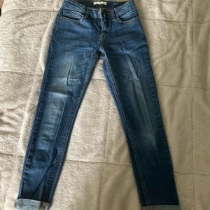 SALE - Denim Ankle Capris Size 24